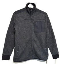 Grey black zipped for sale  GLASGOW