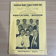 Rugby league programme for sale  BURTON-ON-TRENT