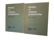 Rivista scienze preistoriche usato  Torino