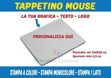 Tappetino mouse personalizzato usato  Pontelandolfo