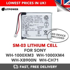 Bateria SM-03 para Sony WH-1000XM3 WH-1000MX4 WH-XB900N WH-CH71 comprar usado Bateria SM-03 para Sony WH-1000XM3 WH-1000MX4 WH-XB900N WH-CH71 comprar usado  Enviando para Brazil