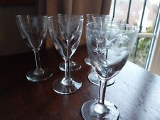 Verres pied gravés d'occasion  Chantilly