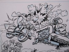 Comic riginal titelbild gebraucht kaufen  Niederkrüchten