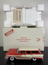 Danbury Mint 1958 Edsel Bermuda Six Passenger Station Wagon - 1/24 - Estado perfeito comprar usado  Enviando para Brazil