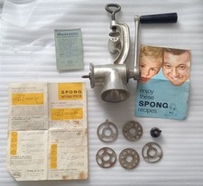 Vintage spong mincer for sale  EXETER