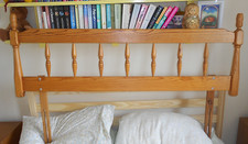 Pine double headboard. for sale  BOSTON