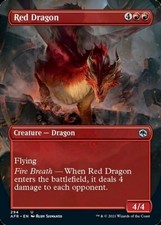 Mtg red dragon usato  Bari