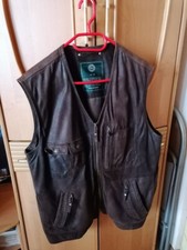 Echtleder weste gr gebraucht kaufen  Hagen
