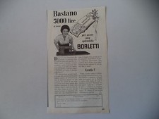 Advertising pubblicità 1954 usato  Salerno