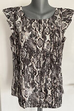 Bluse animalprint top gebraucht kaufen  Berlin