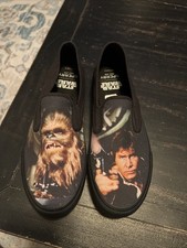 Sapatos de barco Sperry X Star Wars masculino tamanho 9,5 M preto Han Solo & Chewy comprar usado  Enviando para Brazil