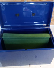 Steel file box for sale  PETERSFIELD
