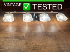 Vintage light chrome for sale  Foley