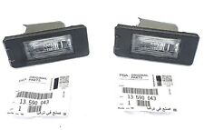 2x Originale Opel Kennzeichenleuchten Hinten Astra J Tourer, Zafira C - 13590043 comprar usado  Enviando para Brazil