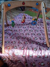Baby spielbogen holz gebraucht kaufen  Seeheim-Jugenheim