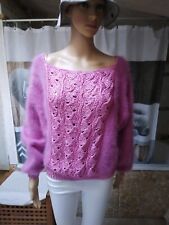 Pull angora laine d'occasion  Argelès-Gazost