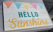 Hello sunshine hanging for sale  Winthrop