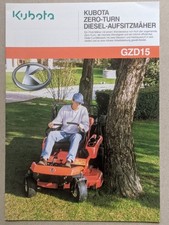 Kubota gzd15 zero gebraucht kaufen  Günzburg