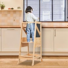 Lernturm hochstuhl holzturm gebraucht kaufen  Deutschland