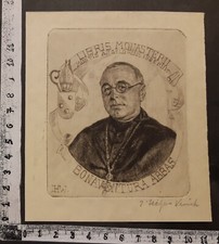 WUNDERKAMMER EXLIBRIS 823 - " ABATE " - * IRENE HOLZER-WEINECK * - C SIGNED comprar usado WUNDERKAMMER EXLIBRIS 823 - " ABATE " - * IRENE HOLZER-WEINECK * - C SIGNED comprar usado  Enviando para Brazil