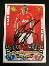 Signed ryan giggs for sale  LINCOLN