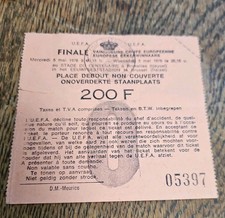 Ticket stub 1976 for sale  COLCHESTER