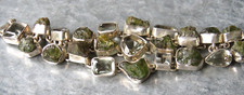 Bracelet raw peridot for sale  SOUTHSEA