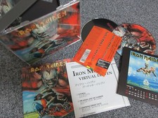 IRON MAIDEN / virtual eleven /JAPAN LTD 2CD OBI calendar comprar usado  Enviando para Brazil
