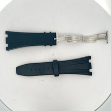 Fecho dobrável Audemars Piguet Royal Oak Offshore 28mm pulseira de borracha preta comprar usado  Enviando para Brazil
