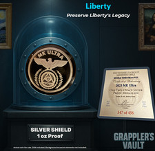 Escudo de Prata Guerra Mundial MEme #57 🔥 2023 MK Ultra 🔥 Difícil de Encontrar!!! comprar usado Escudo de Prata Guerra Mundial MEme #57 🔥 2023 MK Ultra 🔥 Difícil de Encontrar!!! comprar usado  Enviando para Brazil