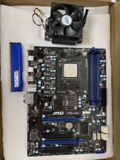 Placa-mãe MSI MSI 970A-G43 com CPU AMD FX-8350 4 Ghz e ventilador comprar usado  Enviando para Brazil