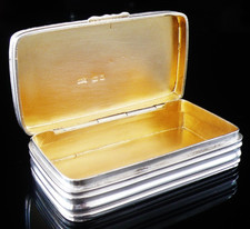 Sterling silver snuff for sale  FALKIRK