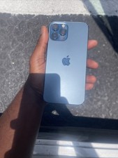 Usado, Apple iPhone 12 Pro Max azul Pacífico 128GB. Totalmente desbloqueado (PARA PEÇAS OU REPAROS) comprar usado  Enviando para Brazil