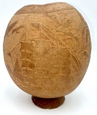 Hand carved coconut for sale  Dubuque