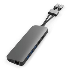 Hub Hyper Wheels HyperDrive Viper 10 em 2 para USB-C (cinza espacial) comprar usado  Enviando para Brazil