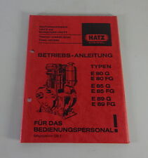 Betriebsanleitung handbuch hat gebraucht kaufen  Jever