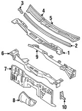 Genuine nissan cowl for sale  Rio Rancho