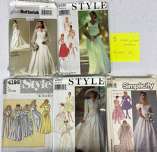 Wedding dress patterns. for sale  CROWBOROUGH