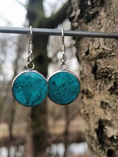 Handmade silver earrings for sale  CLYDEBANK