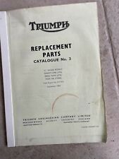 Triumph replacement parts for sale  CHICHESTER