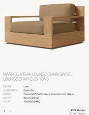 Restoration hardware marbella for sale  Colts Neck