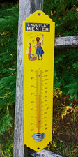 Ancien thermomètre émaillé d'occasion  Mehun-sur-Yèvre