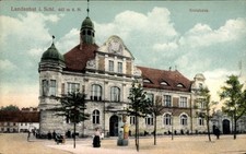 Ak Kamienna Góra Landeshut Karkonosze Śląsk, Dom powiatowy - 4875146 na sprzedaż  Wysyłka do Poland