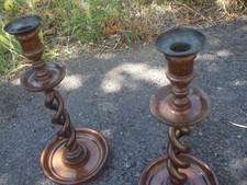Pair antique oak for sale  BRIDGWATER