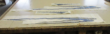 CONJUNTO DE DECALQUES ESPORTIVO G3 160/170 PORTA E ESTIBORDO AZUL E CINZA 73405424 BARCO comprar usado  Enviando para Brazil