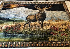 Vintage tapestry elk for sale  Chamberlain