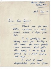 Carta Escrita A Mano Y Firmada De Stella Moray comprar usado  Enviando para Brazil