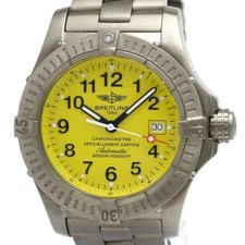 Relógio masculino automático Breitling Avenger Seawolf titânio E17370 polido BF583232 comprar usado  Enviando para Brazil