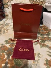 Cartier gift bag for sale  ROMFORD