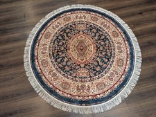 Round silk rug for sale  USA